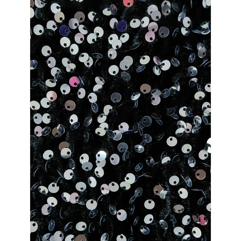 NWT 4th & Reckless Amelia Dress Black Sheath Mini Sequin Women Size XS